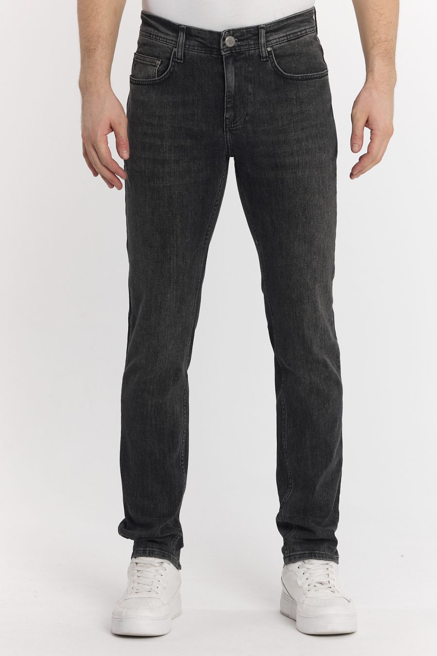 Rafaelli Erkek Koyu Gri Slim Pantolon