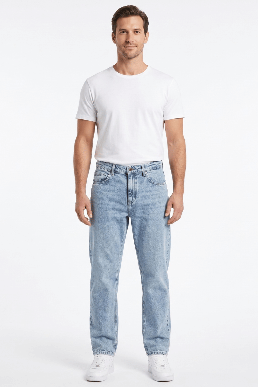 Rafaelli Erkek Buz Mavisi Boyfriend Jean Pantolon
